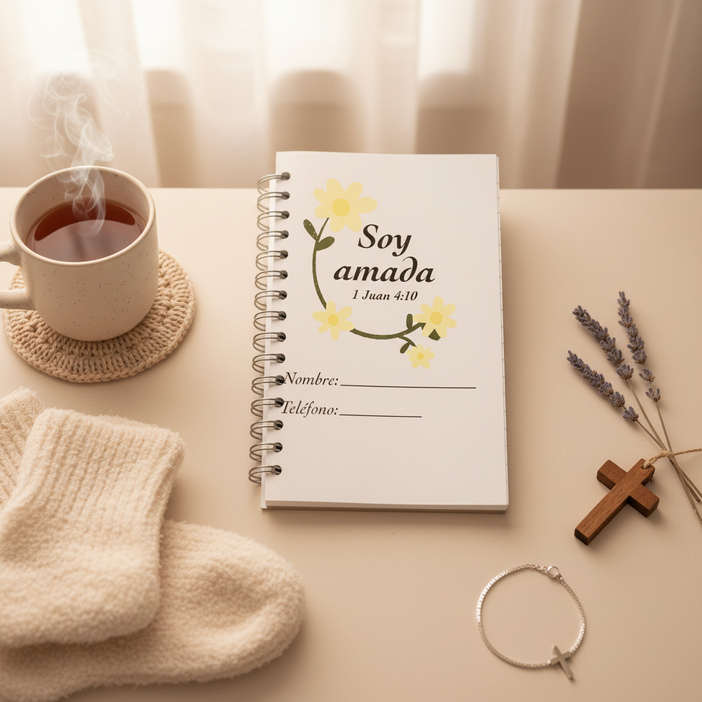 Libreta “Soy amada” (120 hojas rayadas) - Image 2